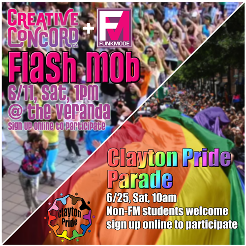 Flash Mob and Clayton Pride Parade